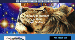 Desktop Screenshot of newcovenantschool.com